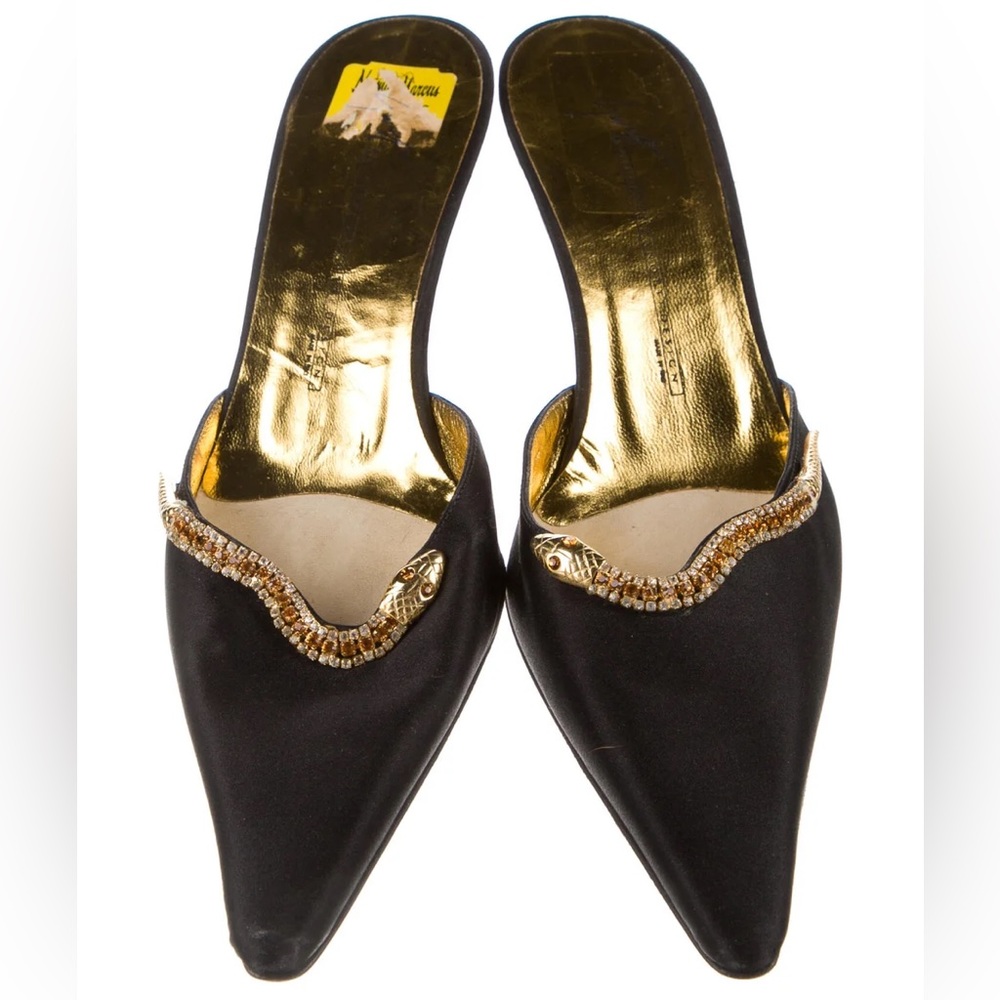 Giuseppe Zanotti Vicini Crystal Snake Heels